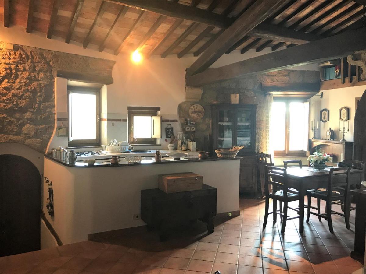 Ferienwohnung La Casa Nel Tufo Pitigliano Exterior foto